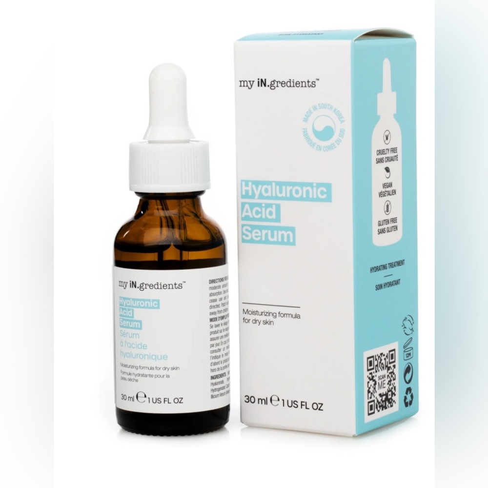 My iN.gredients | Hyaluronic Acid Serum Moisturizing Formula Hydrating Treatment